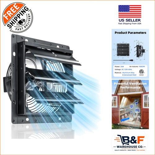 Durable shutter exhaust - shutter,