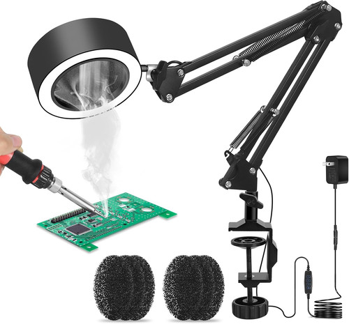 Solder smoke absorber desk - smoke,