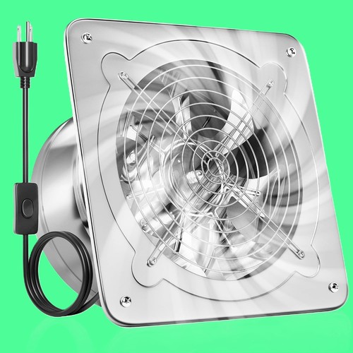 Inch exhaust fan - 10-inch, wall